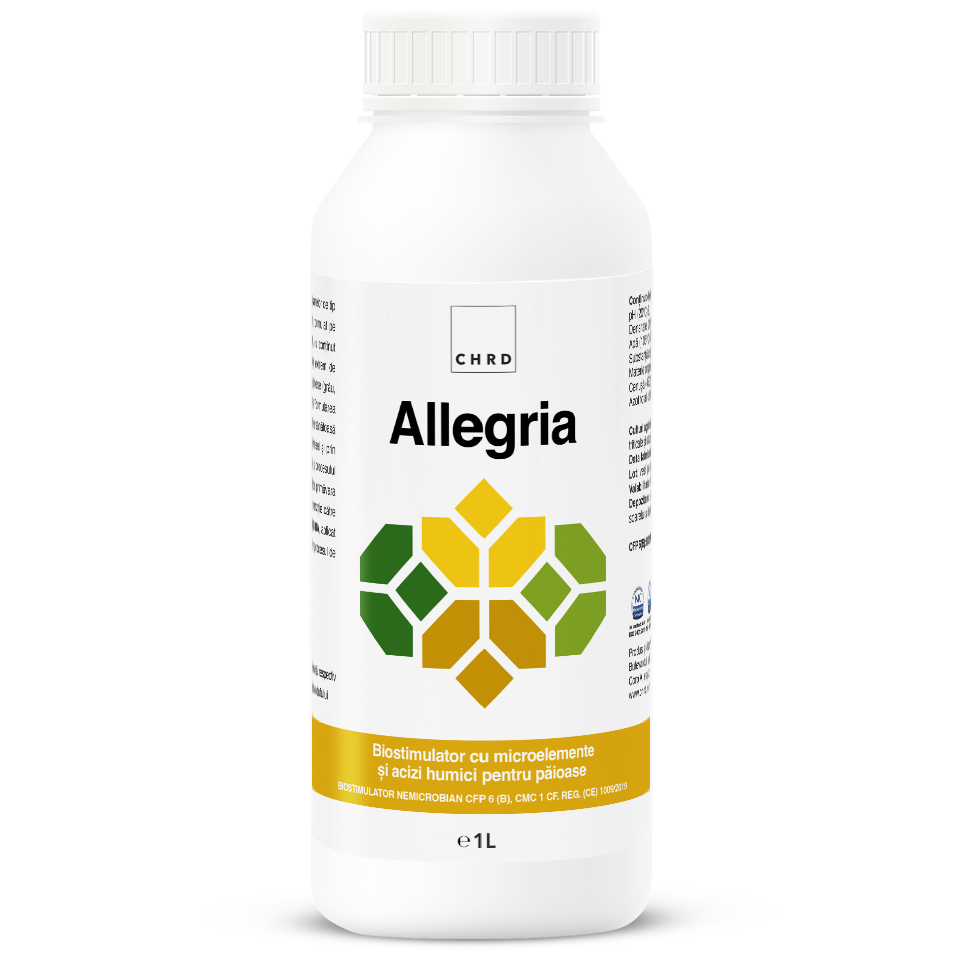 ALLEGRIA, Biostimulator nemicrobian pentru culturile de păioase