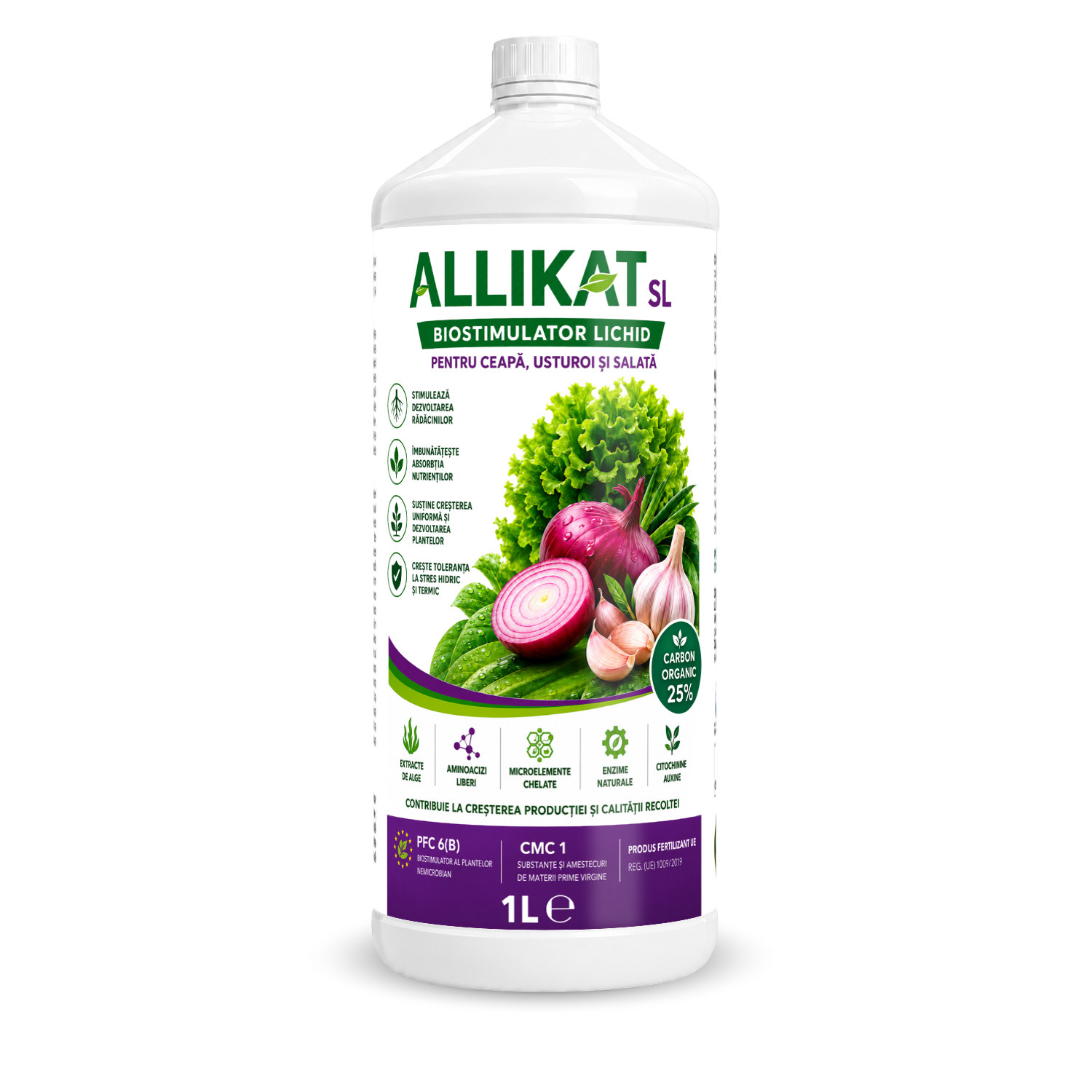 ALLIKAT SL, Biostimulator lichid pentru ceapă, usturoi și salată
