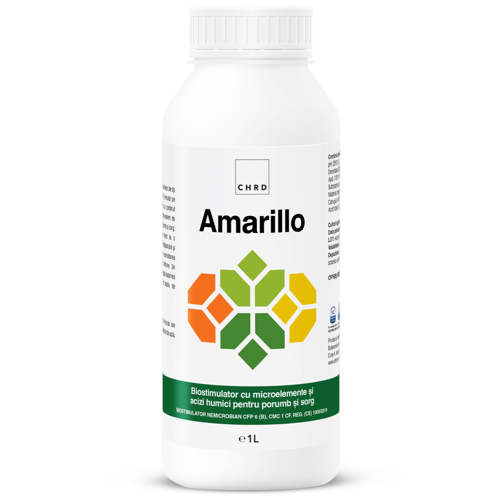 AMARILLO, Biostimulator nemicrobian pentru culturile de porumb și sorg