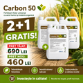 (2+1 GRATIS) CARBON 50, Biostimulator nemicrobian universal