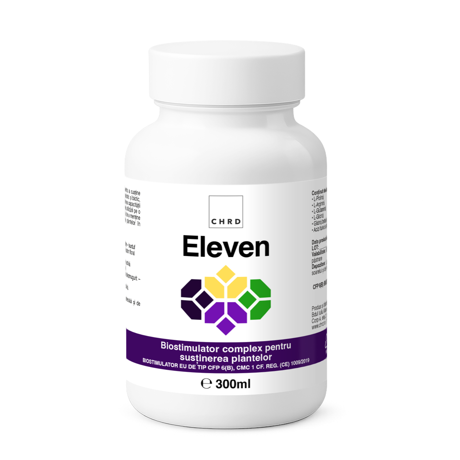 ELEVEN, Biostimulator complex pentru susținerea plantelor în perioadele de stres abiotic și biotic
