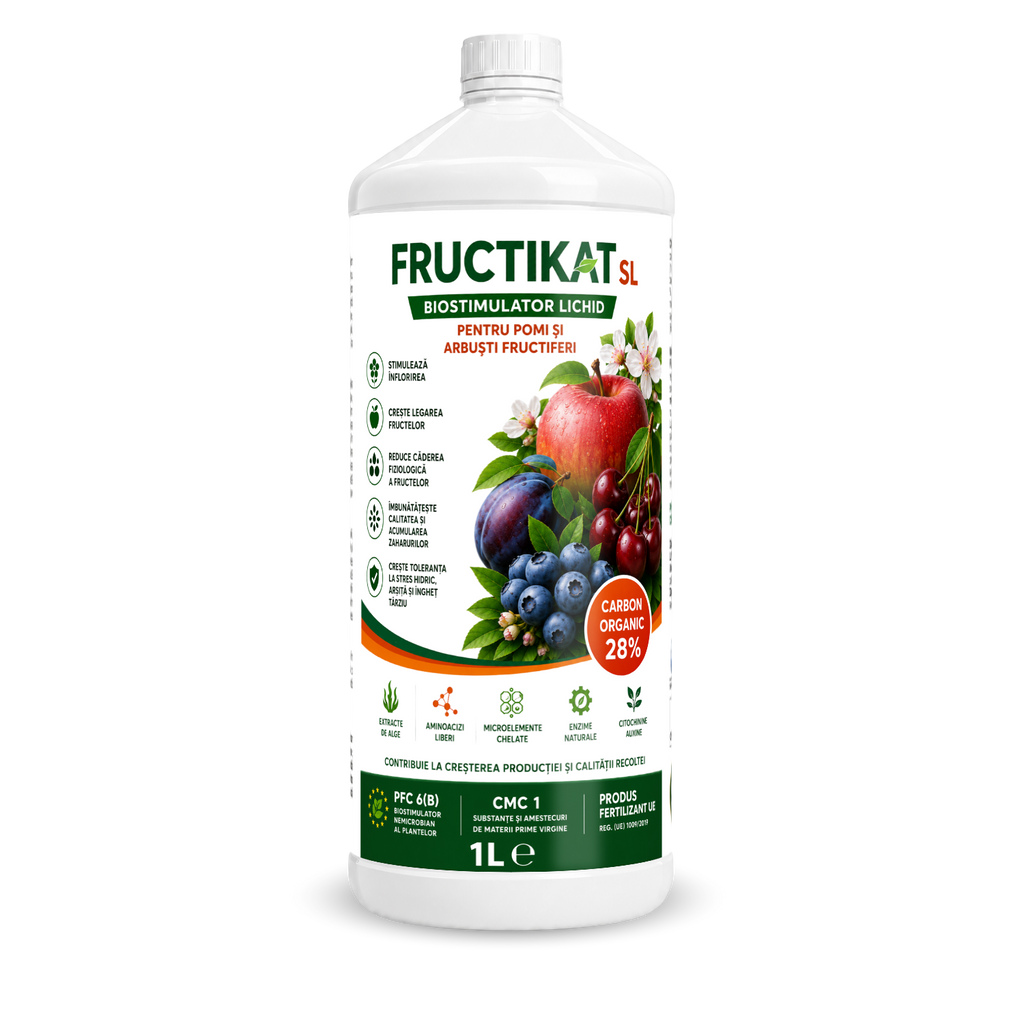 FRUCTIKAT SL, Biostimulator lichid pentru pomi și arbuști fructiferi
