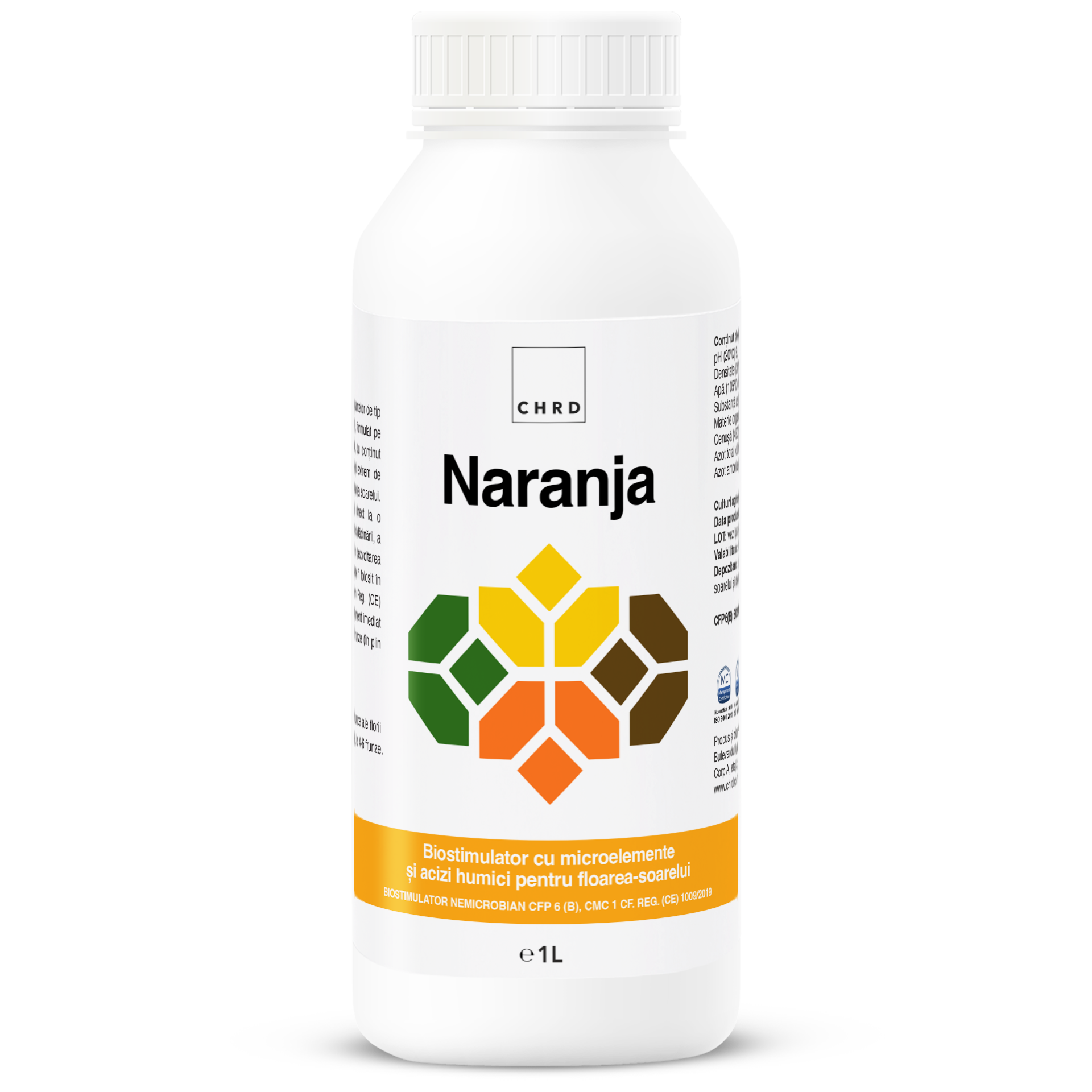 NARANJA, Biostimulator nemicrobian pentru cultura de floarea-soarelui