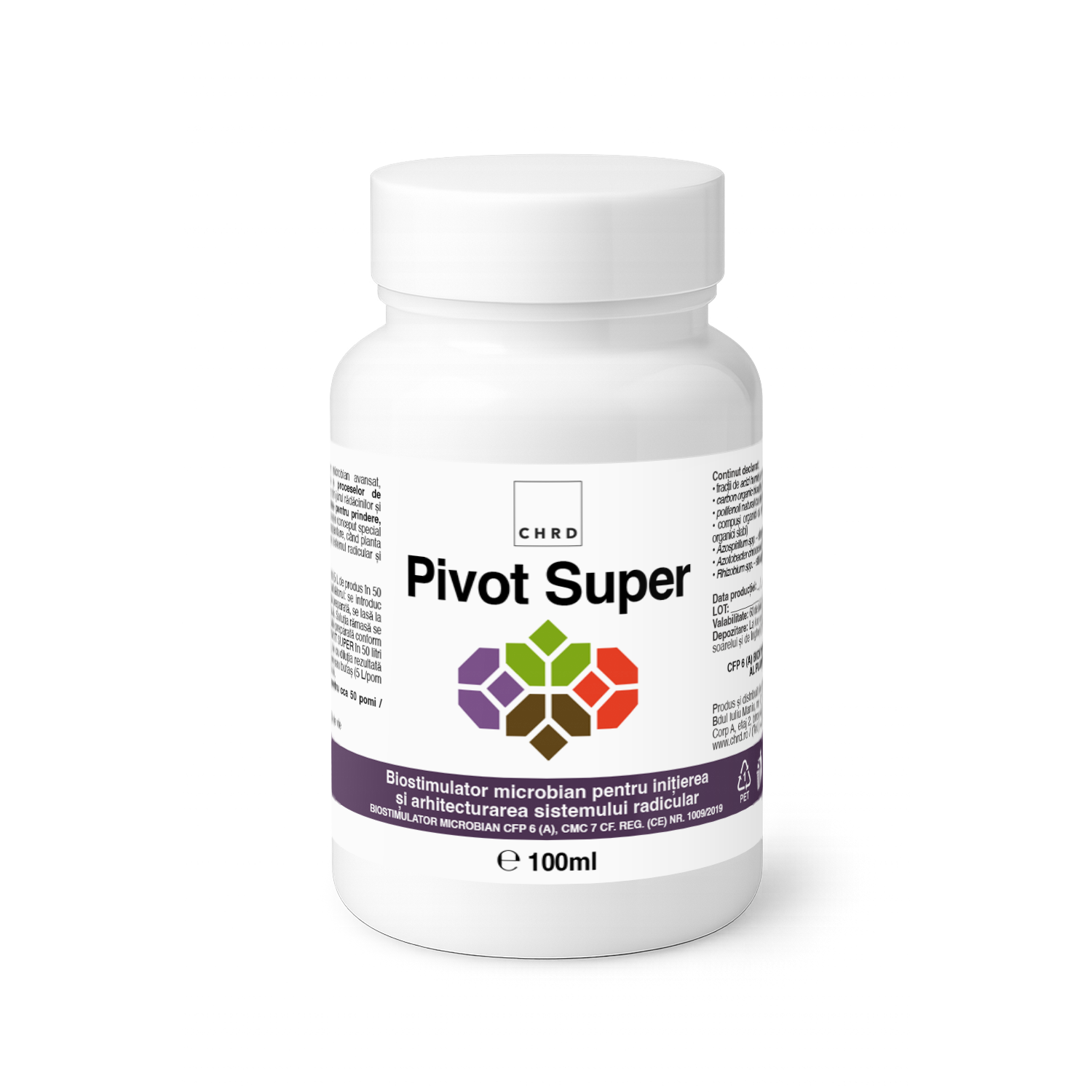 PIVOT SUPER, Biostimulator microbian pentru pomi, arbuști și viță de vie