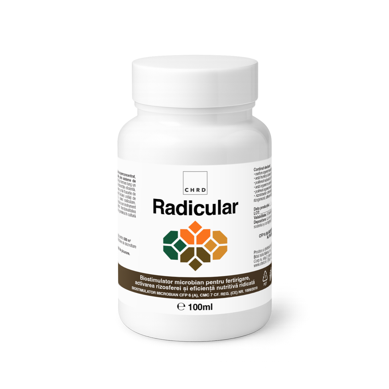 RADICULAR, Biostimulator microbian pentru aplicare prin fertigare