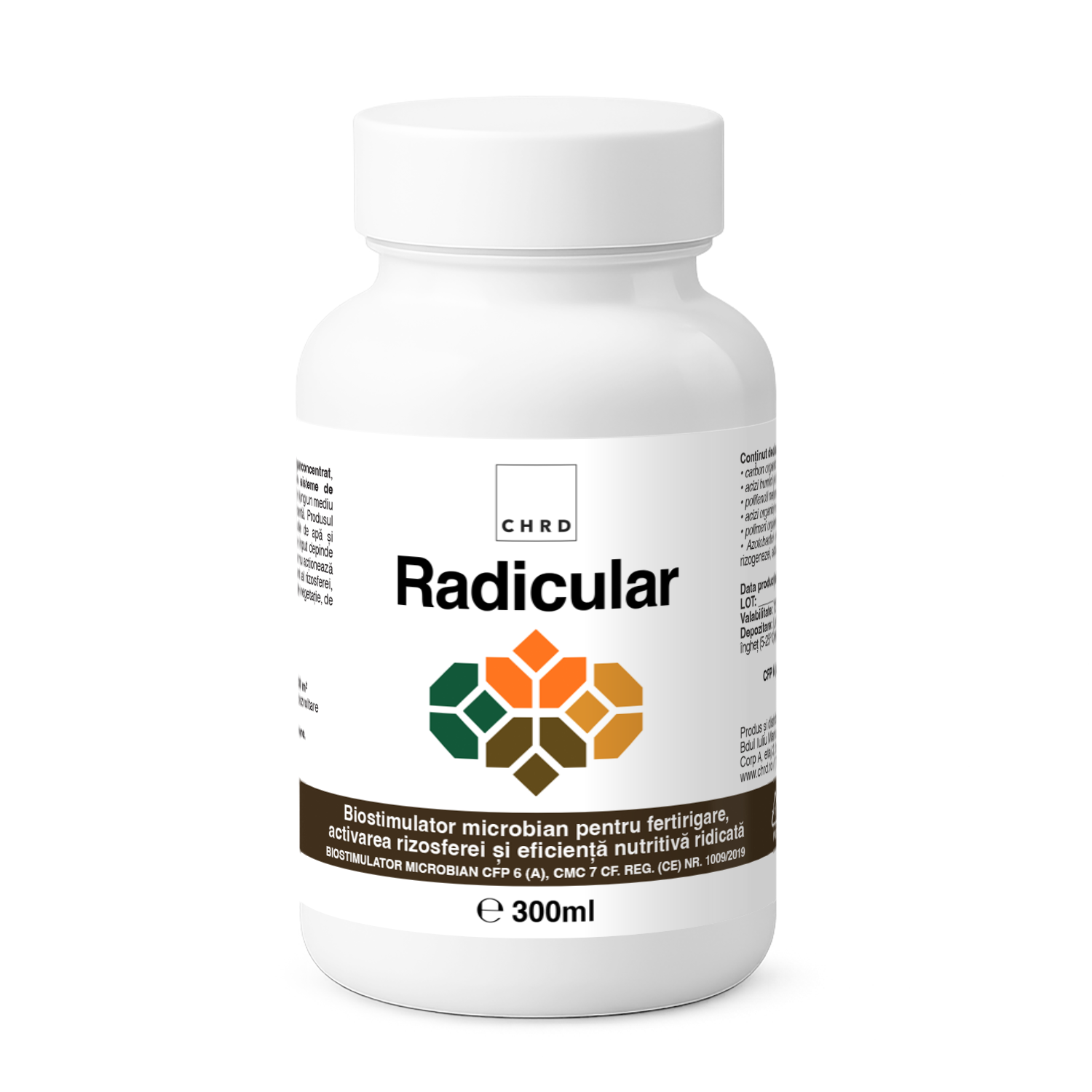 RADICULAR, Biostimulator microbian pentru aplicare prin fertigare