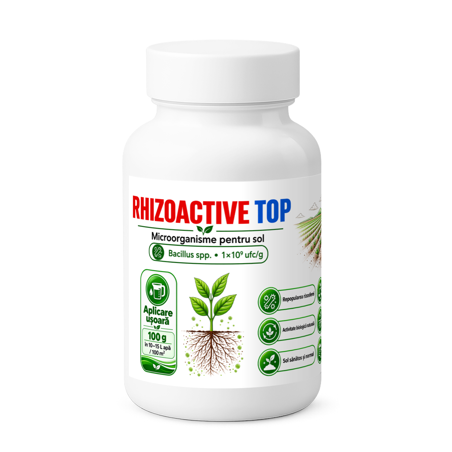 RHIZOACTIVE TOP, Microorganisme pentru sol