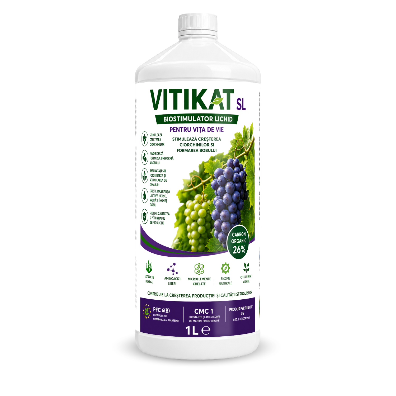 VITIKAT SL, Biostimulator lichid pentru vița-de-vie