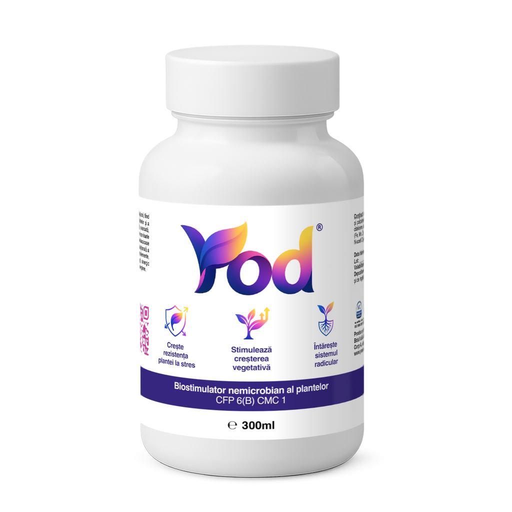 YOD®, Biostimulator nemicrobian al plantelor, 300ml